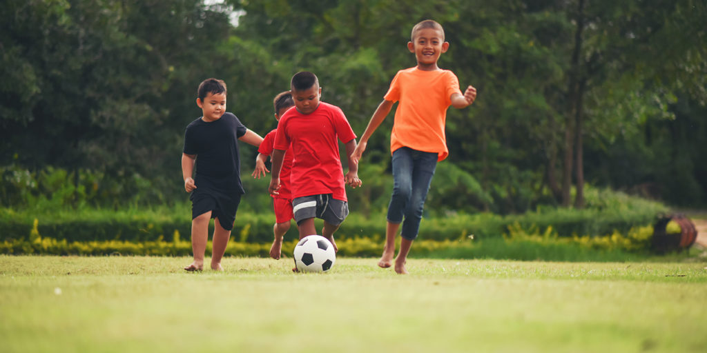 How playing a sport can help with a child's all-round development