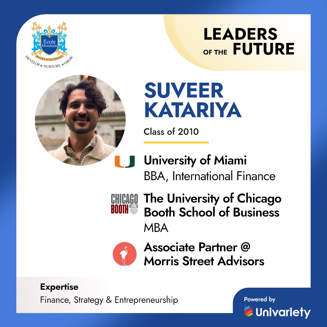 EMWS Alumni - Suveer Katariya